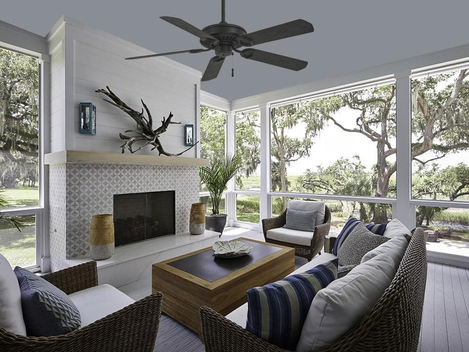 54 in. Outdoor Ceiling Fans with Pull Chain, Outdoor Ceiling Fans without Lights, Exterior Ceiling Fans-6-ErisView