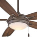54 in. Recessed Ceiling Fan, Oil Rubbed Bronze Ceiling Fan, Contemporary Fans-5-ErisView