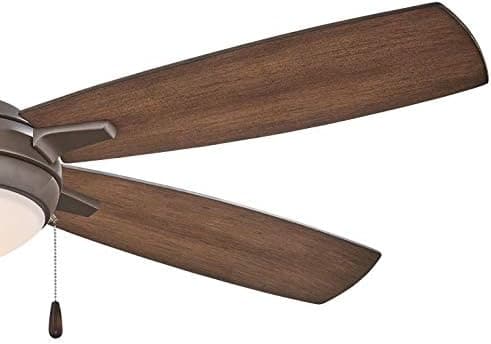54 in. Recessed Ceiling Fan, Oil Rubbed Bronze Ceiling Fan, Contemporary Fans-6-ErisView