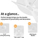 54 in. Wet Rated Ceiling Fans without Lights, Reversible Ceiling Fan with Remote Control, Waterproof Outdoor Fans for Porch Patio Gazebo, Gazebo Fan-14-ErisView
