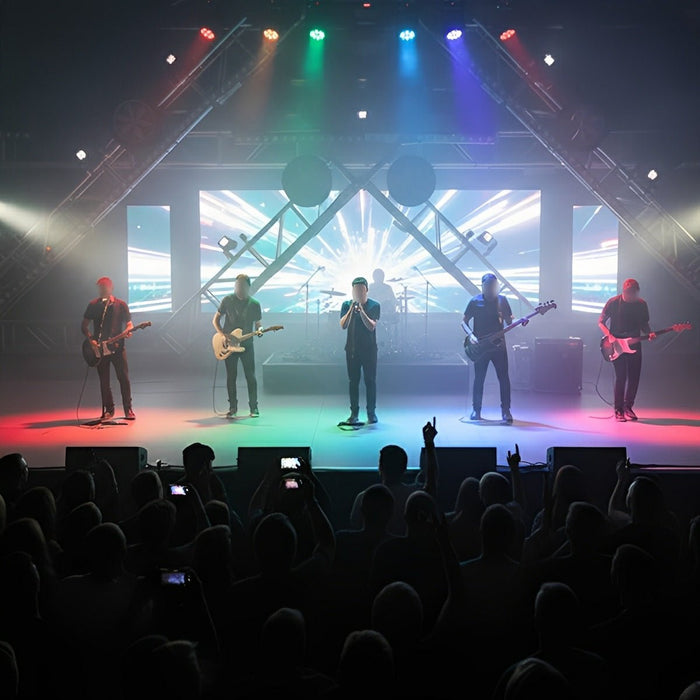 Moving Head Spotlight - 540° Rotation RGB LED / Special Effects Lighting for DJ, Party, Stage Events
