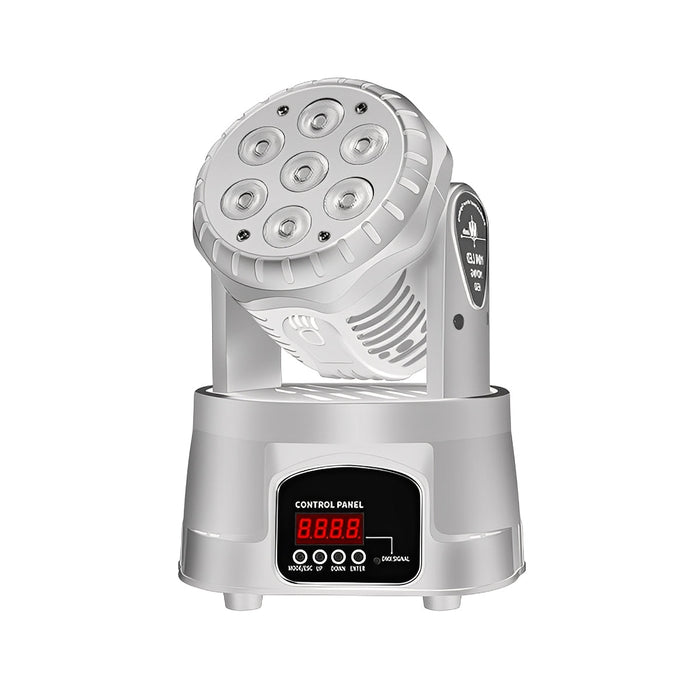 Moving Head Spotlight - 540° Rotation RGB LED / Special Effects Lighting for DJ, Party, Stage Events