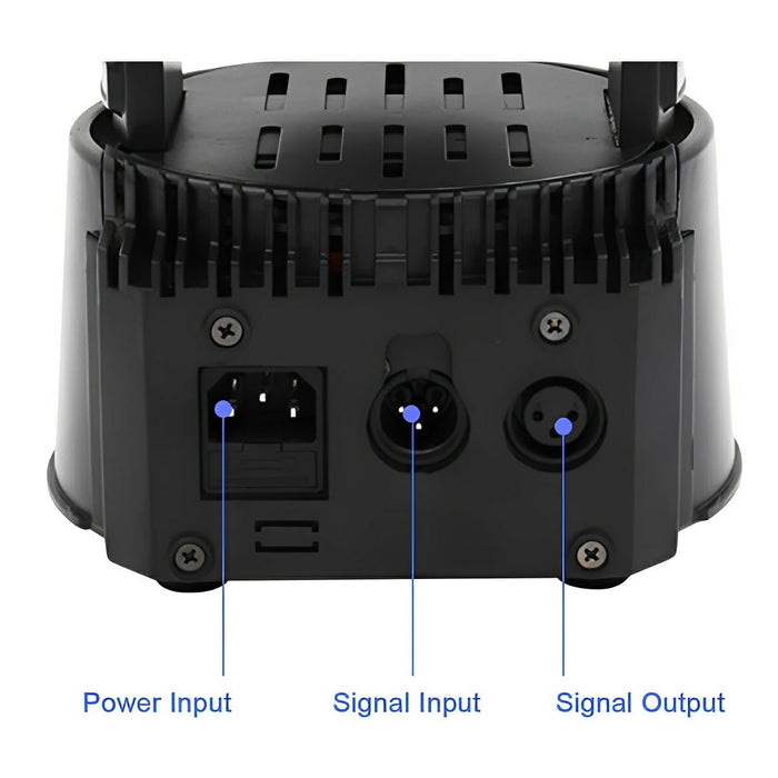 Moving Head Spotlight - 540° Rotation RGB LED / Special Effects Lighting for DJ, Party, Stage Events