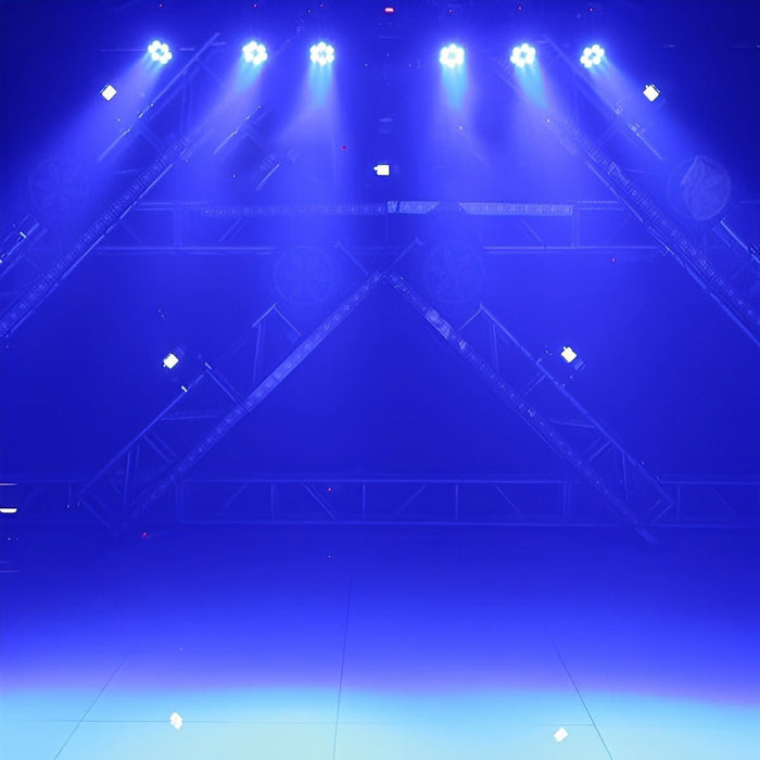Moving Head Spotlight - 540° Rotation RGB LED / Special Effects Lighting for DJ, Party, Stage Events