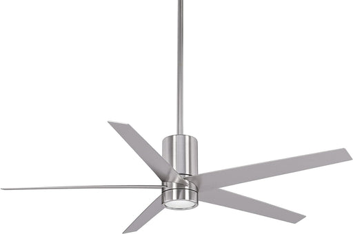 56 in. Indoor LED Ceiling Fan and Light, Brass Ceiling Fan with Remote-1-ErisView
