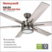 56 in. Indoor Modern LED Ceiling Fan with Light and Remote, 6 Blades with Dual Finish Reversible Fan in Winter Summer, Metal Blade Fan-2-ErisView