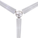 56 in. Industrial Style Ceiling Fans, Brushed Nickel Ceiling Fan-13-ErisView