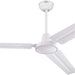 56 in. Industrial Style Ceiling Fans, Brushed Nickel Ceiling Fan-20-ErisView