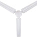 56 in. Industrial Style Ceiling Fans, Brushed Nickel Ceiling Fan-22-ErisView