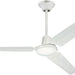 56 in. Industrial Style Ceiling Fans, Brushed Nickel Ceiling Fan-27-ErisView