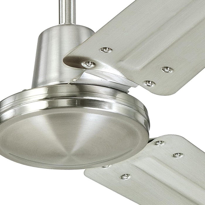 56 in. Industrial Style Ceiling Fans, Brushed Nickel Ceiling Fan-3-ErisView