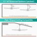 56 in. Large Remote Control Ceiling Fan with Light, Dimmable Reversible Modern Farmhouse Light Wood Ceiling Fan for Kitchen Bedroom Dining Living Room-8-ErisView