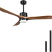 56 in. Outdoor Ceiling Fans with Light Remote, Outdoor Wood Ceiling Fan for Patio, Indoor Living Room Bedroom, Black Outdoor Fan, Gazebo Fan-1-ErisView