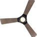 56 in. Smart Indoor Outdoor Black Ceiling Fan with LED Light and Remote Control, Works with Alexa Google Assistant Samsung Things Ios android APP-4-ErisView