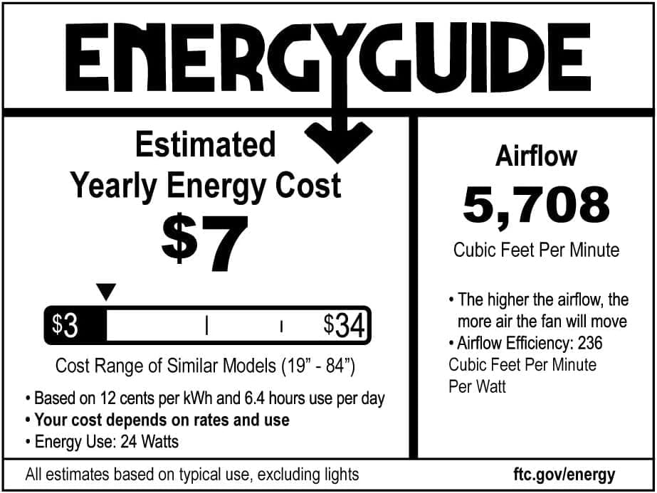 56 in. White Ceiling Fan with Recessed Ceiling Fan LED Light, Flat Ceiling Fans-9-ErisView