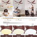58 in. Outdoor Ceiling Fan with Light APP Control, 5 Blade Flush Mount Outdoor Ceiling Fan for Patio, Low Profile Ceiling Fan for Living Room -3-ErisView