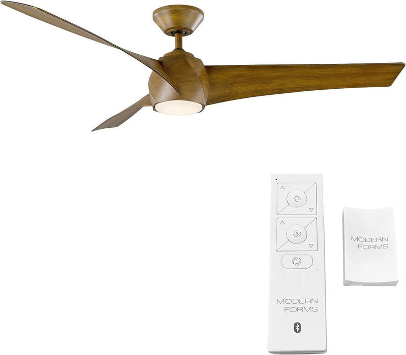 58 in. Smart Indoor Outdoor 3 Blade Ceiling Fan with LED Light and Remote, Works with Alexa Google Assistant Samsung Things Ios android APP-2-ErisView