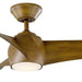 58 in. Smart Indoor Outdoor 3 Blade Ceiling Fan with LED Light and Remote, Works with Alexa Google Assistant Samsung Things Ios android APP-1-ErisView