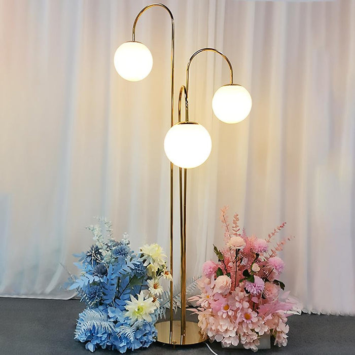 Crystal Floor Lamp - Elegant Wedding Party Decoration Light, Pathway Lighting for Events