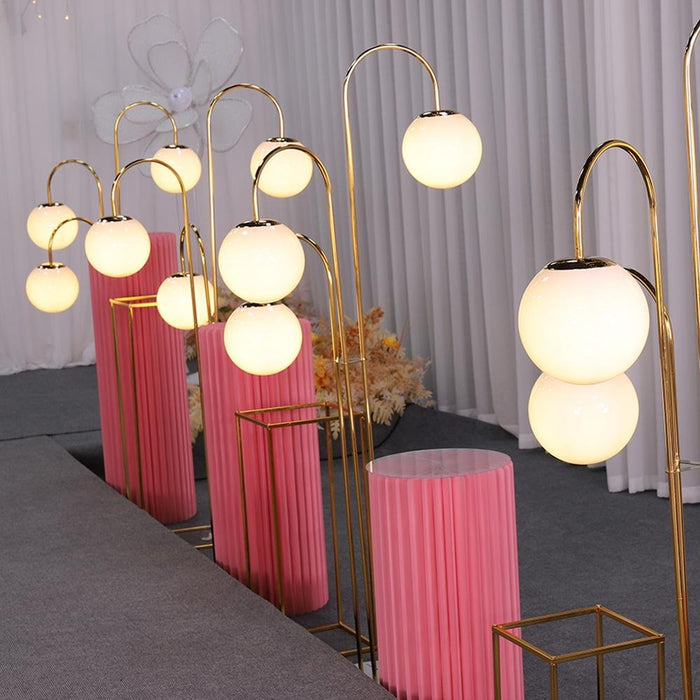 Crystal Floor Lamp - Elegant Wedding Party Decoration Light, Pathway Lighting for Events