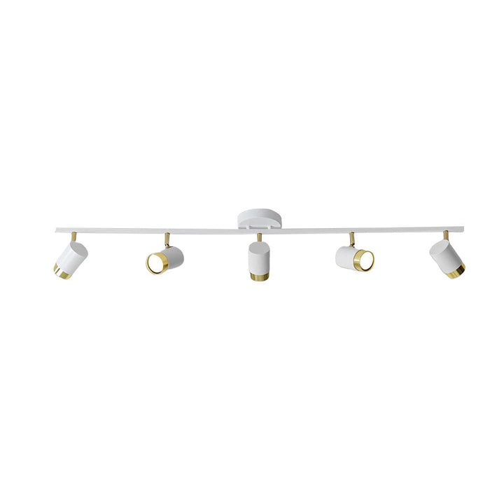 3/4/5 Lights GU10 LED Adjustable COB Surface Mounted Track Spotlight
