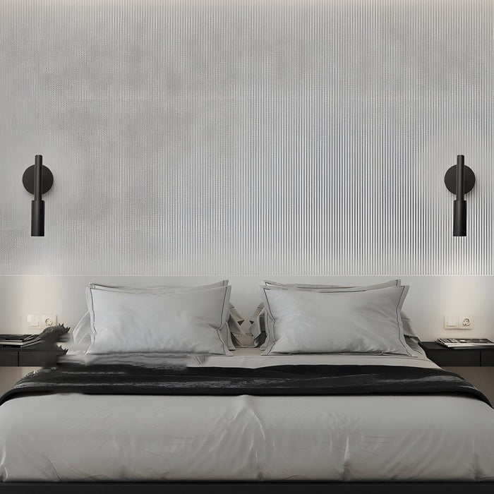 1-Light COB Adjustable Tubino Wall Light. 3-Step Dimming