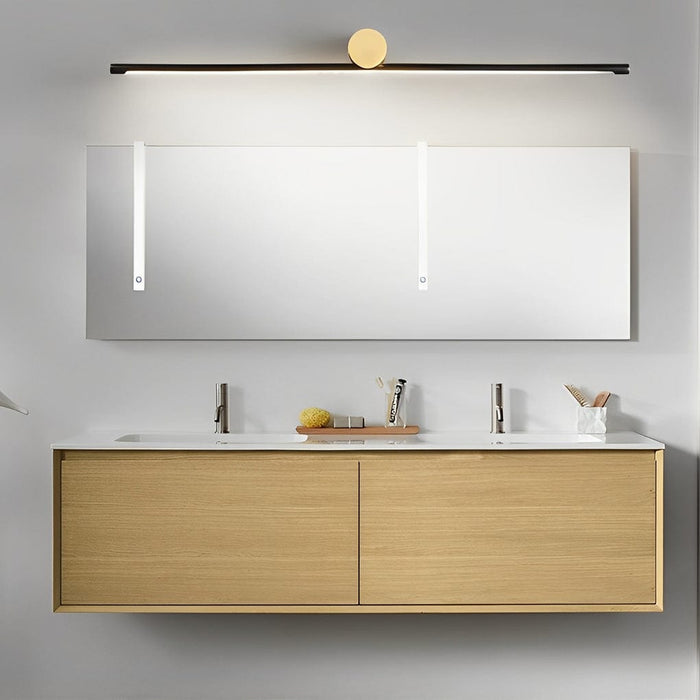 Linear Wall Lamp LED Dimmable Bathroom Vanity Lighting with Acrylic Shade