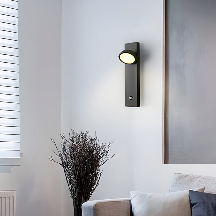 Rotatable Head Modern Spotlight Wall Lamp. Touch Control