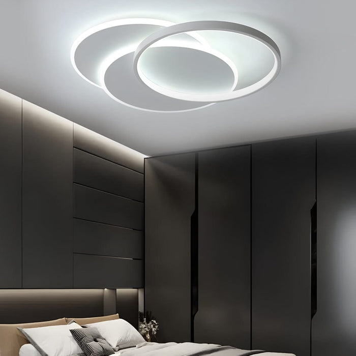 Round 3 Step Dimming LED Dimmable with Remote Nordic Ceiling Lights