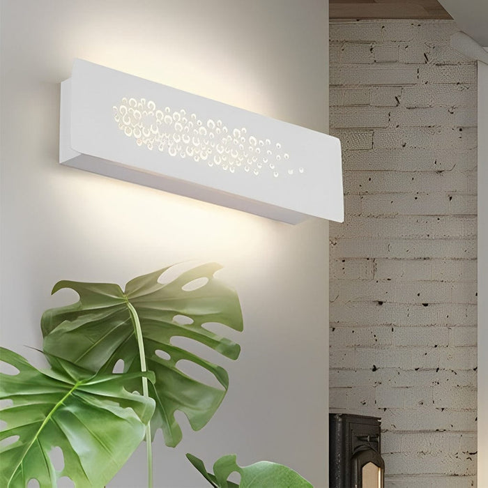 Rectangular Creative Decorative LED Nordic Bedroom Wall Light Fixtures