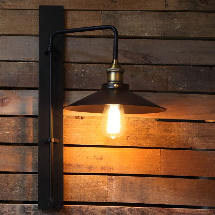 Adjustable Creative LED Black Retro Industrial Wall Lamp Sconce Lighting