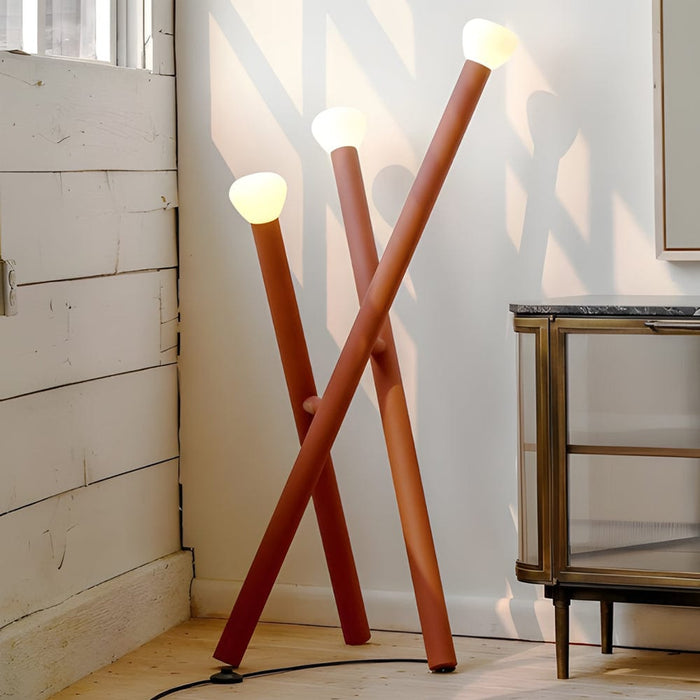 Minimalist Designer Iron Tree Branches Creative Nordic Floor Lamps
