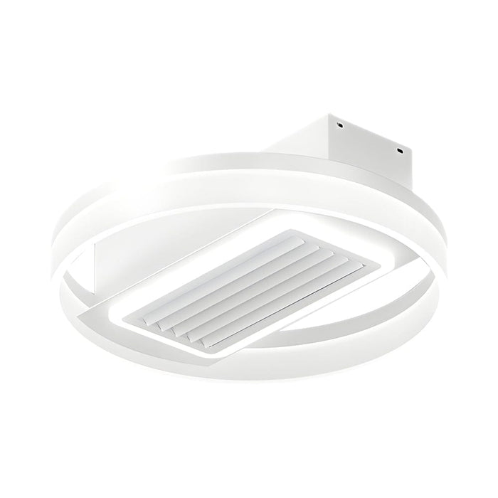 19.7 In. Nordic 6 Speeds Bladeless Ceiling Fan with LED Light. Remote Control