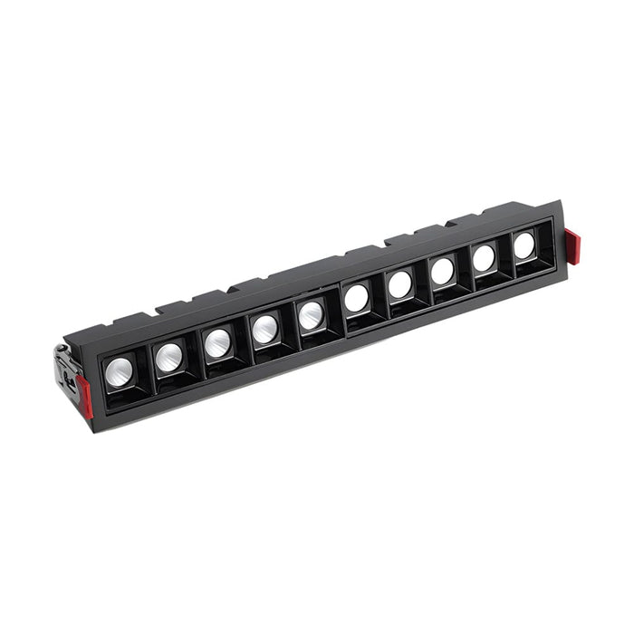 Modern LED Linear Recessed Ceiling Downlight. 1/2/5/10/15-Light