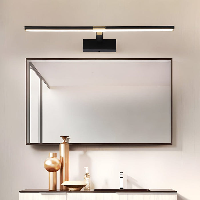 1-Light Retractable Long Strip LED Vanity Lights Bathroom Lighting