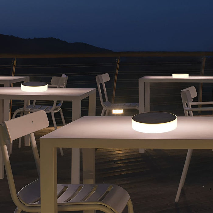 Round Square LED Waterproof Outdoor Solar Decking Lights Lawn Lights