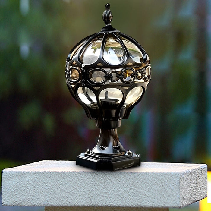 Creative Round Ball Waterproof LED European-style Fence Post Lights