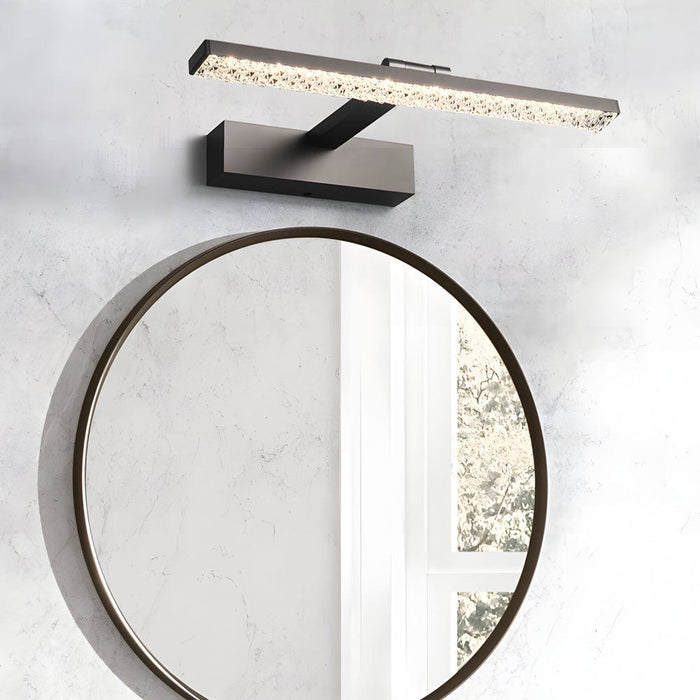 1-Light Acrylic Bar 160° Adjustable LED Vanity Lights In-3 Step Dimming