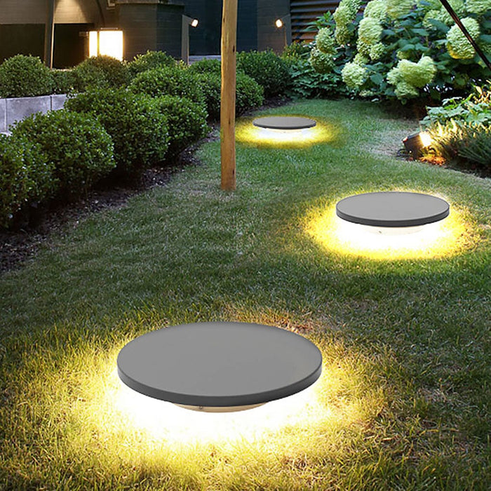 Outdoor Waterproof Grass Light Solar LED Ground Lights for Villa Garden