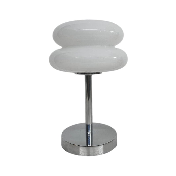 USB Thick Glass Burger Creative Warm Light Dimming Modern Table Lamp