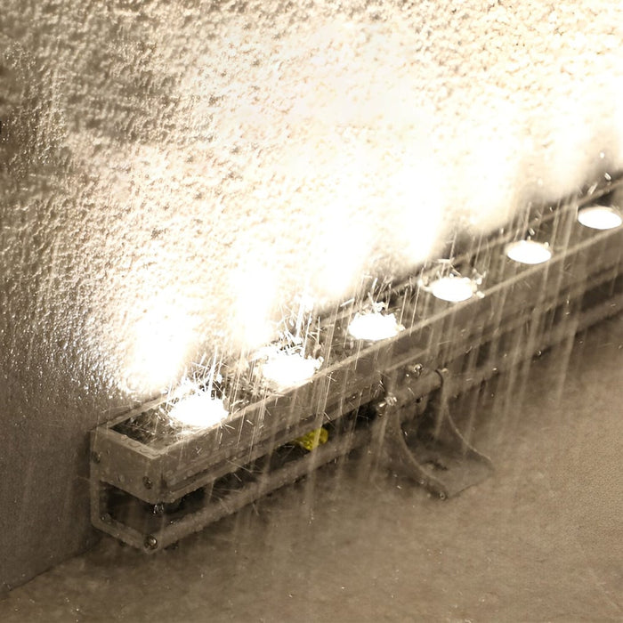 Strip Waterproof LED Outdoor Wall Washer Lights Wall Lamp with Baffle