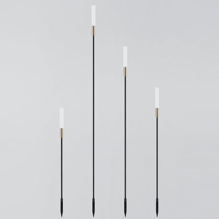 Outdoor Solar Reed Shaped Lights Waterproof LED Landscape Lighting Lawn Lights