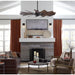 60 in. Big Matte Black Farmhouse Reversible Ceiling Fan, Mid Century Modern Ceiling Fan-40-ErisView