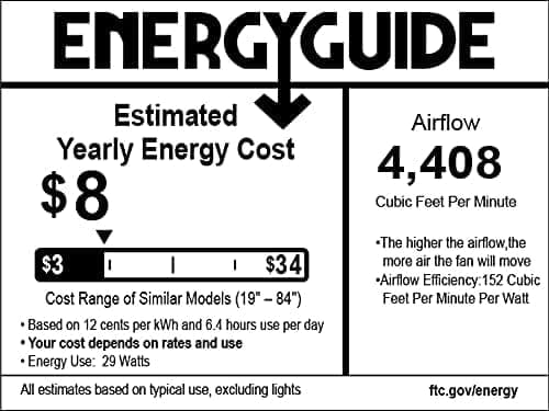 60 in. Black Ceiling Fan with Light and Remote Control, Dimmable 3 LED Ceiling Fan and Light, Modern Reversible DC Ceiling Fan for Living Room Bedroom-8-ErisView