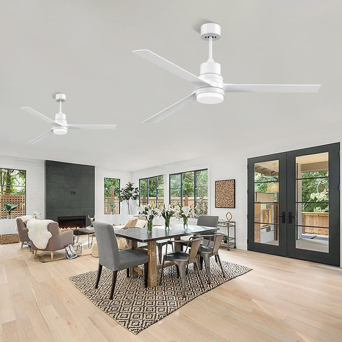60 in. Black Ceiling Fan with Remote for Living Room, Bedroom Ceiling Fans, Modern Reversible DC Ceiling Fan, Outdoor Patio Ceiling Fans-16-ErisView