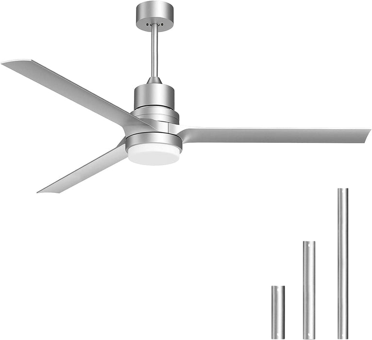 60 in. Black Ceiling Fan with Remote for Living Room, Bedroom Ceiling Fans, Modern Reversible DC Ceiling Fan, Outdoor Patio Ceiling Fans-21-ErisView