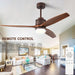60 in. Black Fans with Lights and Remote Control, Modern Smart Industrial Ceiling Fans for Bedroom Living Room, 3 Blade Wood Propeller Ceiling Fan-7-ErisView
