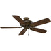 60 in. Bronze Ceiling Fan, Indoor Outdoor Ceiling Fans with Pull Chain Control, Hugger Ceiling Fans-1-ErisView