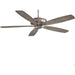 60 in. Ceiling Fan, Outdoor Ceiling Fans without Lights, Brushed Nickel Ceiling Fan-1-ErisView