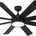 60 in. Ceiling Fan with Light and Remote, Indoor Outdoor Modern Quiet Fan Light, Exterior Ceiling Fans-8-ErisView